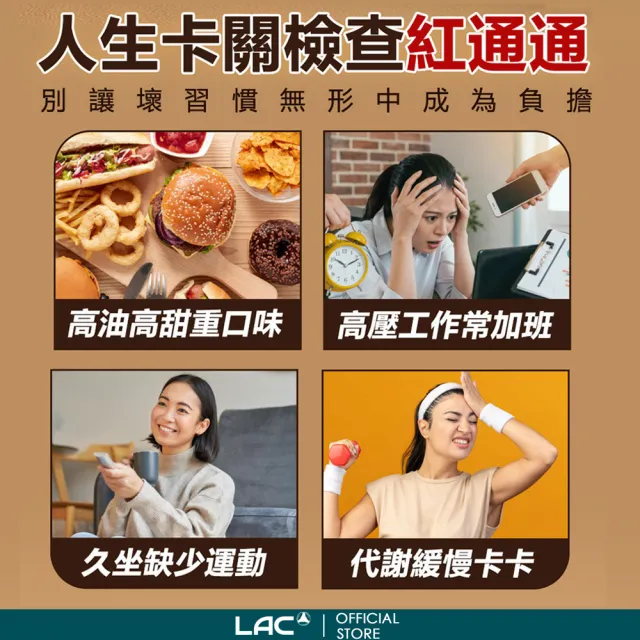 【LAC 利維喜】活性納豆紅麴Q10膠囊x2盒組(共120顆/納麴/降膽固醇/調節血脂/醫生推薦/大紅麴