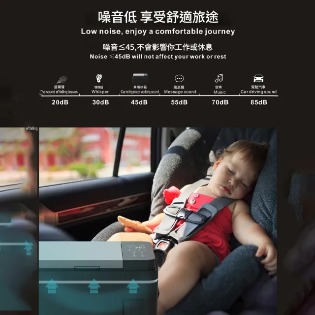 Eco森活 25L車家兩用小冰箱 12V/24V冰箱（冰櫃 冷凍箱 冷藏箱 製冷櫃 保鮮冷藏櫃 壓縮機冰箱）