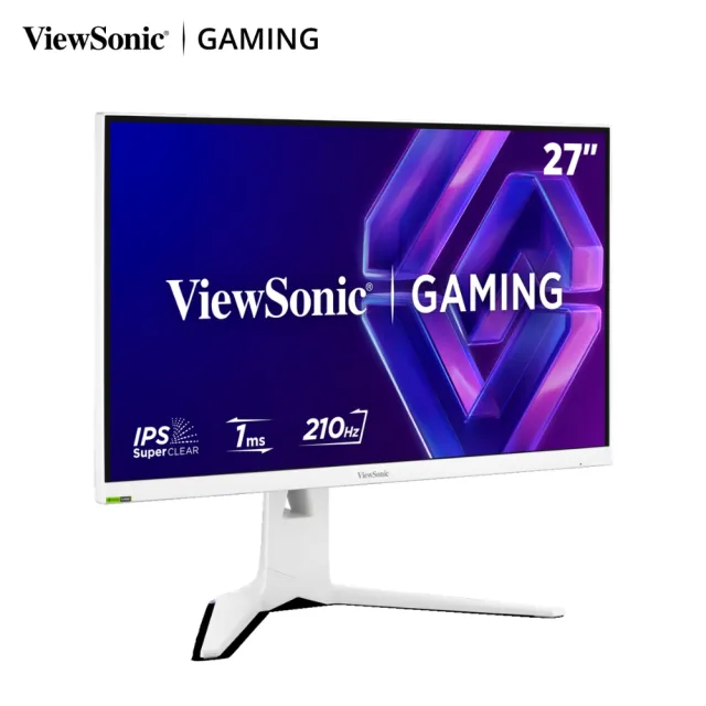 【ViewSonic 優派】XG2735-2K-W 27型IPS QHD 210Hz電競螢幕(HDR400/G-Sync相容/1ms)