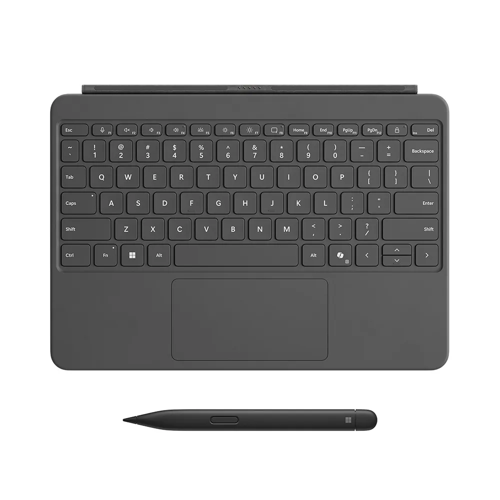 【Microsoft 微軟】Surface Pro 12吋 專業鍵盤蓋-板岩灰(內含第2代超薄手寫筆/Copilot)
