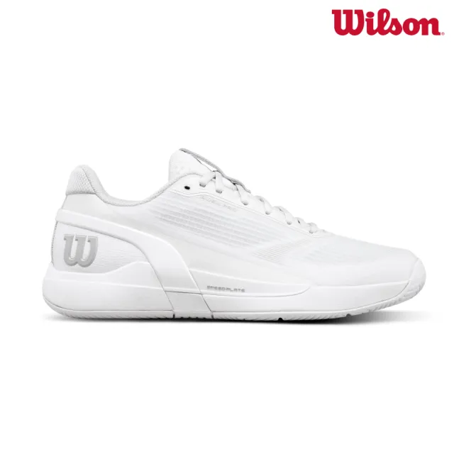 【WILSON】RUSH PRO 5 男款 網球鞋 運動鞋 白色 WRS337200U