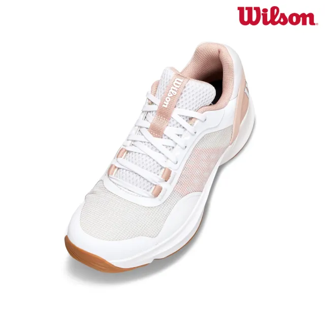 【WILSON】HURAKN PRO V2 女款 網球鞋 運動鞋 白色 WRS338280U