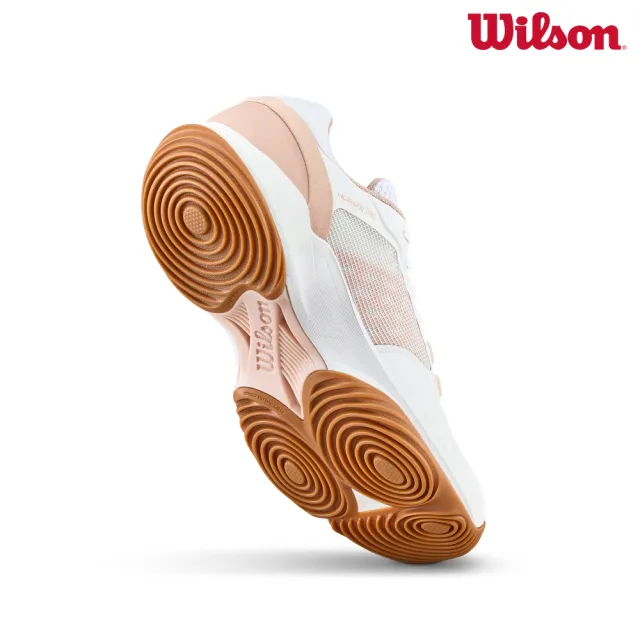 【WILSON】HURAKN PRO V2 女款 網球鞋 運動鞋 白色 WRS338280U