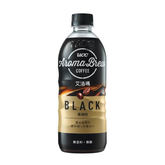 【UCC】AROMA BREW艾洛瑪黑咖啡500mlx2箱(共48入)