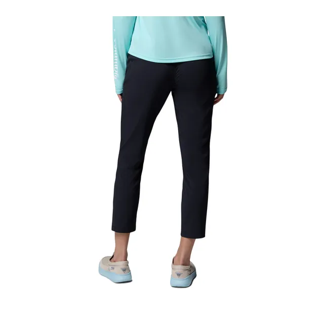 【Columbia 哥倫比亞】女款-防曬UPF50快排長褲-PFG Castback ™ Pant-黑色(UFL87390BK/KS)