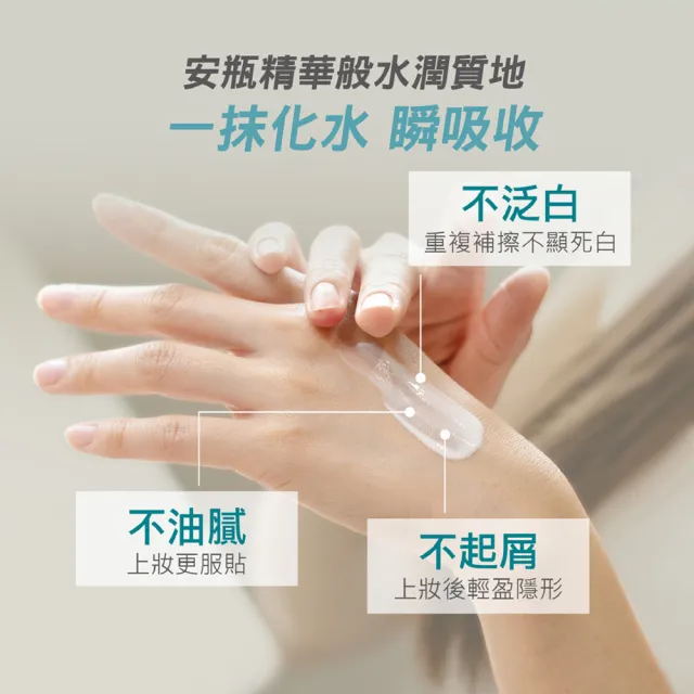 【LEGERE 蘭吉兒】安瓶防曬乳35ml2入組(任選兩款SPF50+PA++++PDRN)