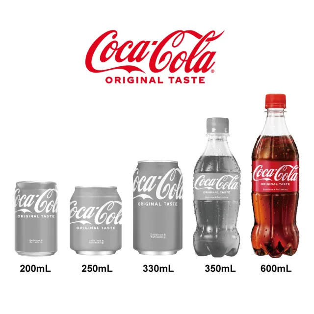 【Coca-Cola 可口可樂】寶特瓶600ml x2箱(共48入;24入/箱)  