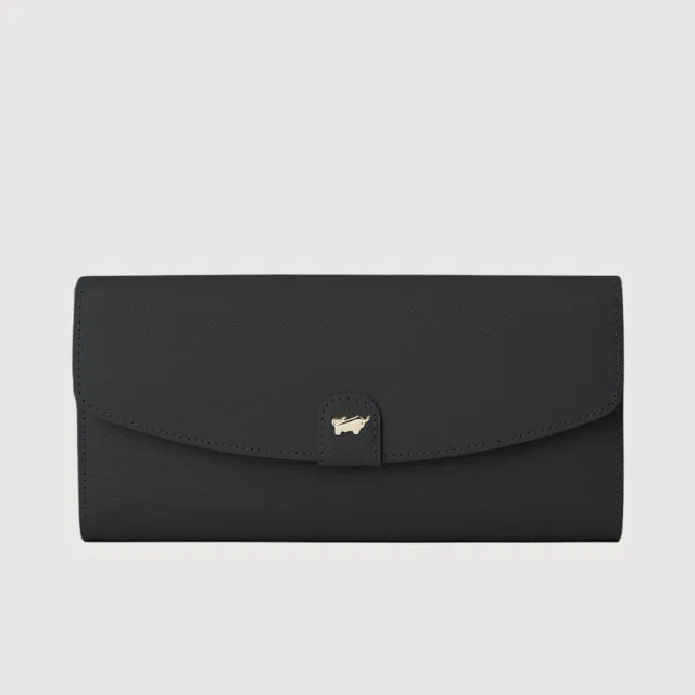 【BRAUN BUFFEL 德國小金牛】蘇菲娜-A 10卡兩折長夾-多色任選(BF885-621-BK/BRA/HM) 錢包送禮推薦
