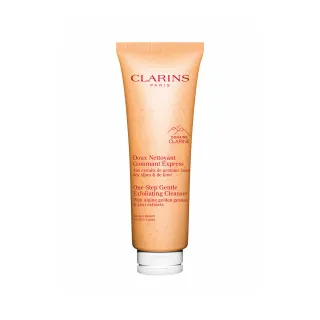【CLARINS 克蘭詩】橘子潔顏優酪 125ML(去角質/洗卸合一)