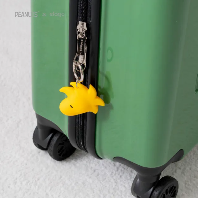 【Elago】PEANUTS 史努比 AirTag 保護套(附鑰匙扣)