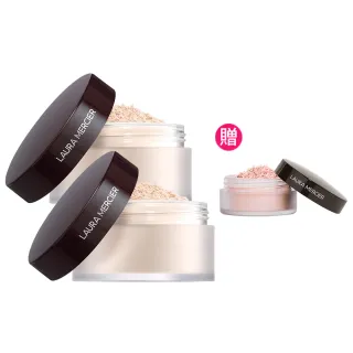 【LAURA MERCIER 蘿拉蜜思】煥顏透明蜜粉29g囤貨組-共2入(冠軍蜜粉/定妝散粉)