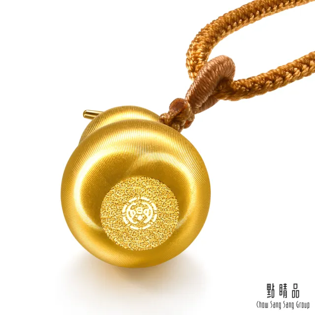 【點睛品】貓眼葫蘆 黃金項鍊_計價黃金(小)