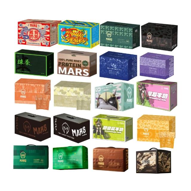 【MARS 戰神】水解乳清蛋白 口味任選(35gX60包/盒)