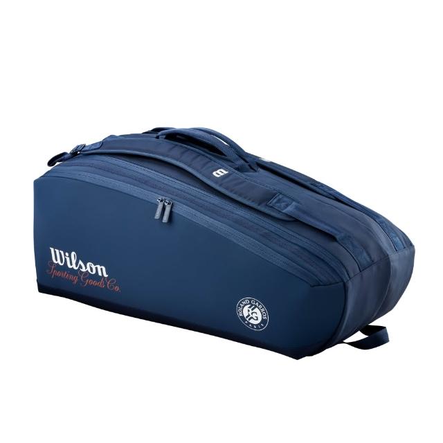【WILSON】ROLAND GARROS 2026 SESSIONSOIRE 9PK Navy 配件 網球拍袋 海軍藍 WR8053801001