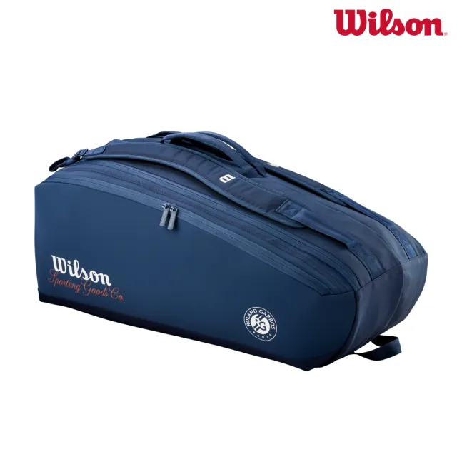 【WILSON】ROLAND GARROS 2026 SESSIONSOIRE 9PK Navy 配件 網球拍袋 海軍藍 WR8053801001