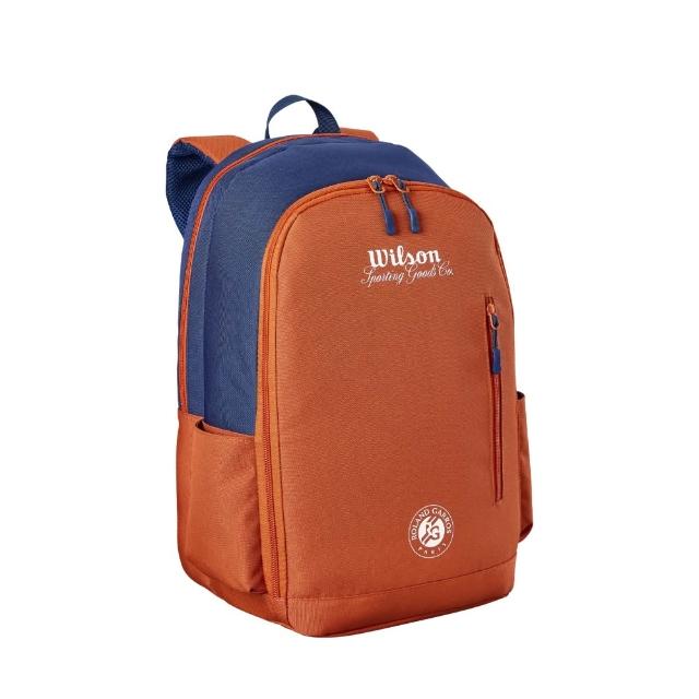 【WILSON】ROLAND GARROS 2026 TEAM BACKPACK CLAY/Na 配件 後背包 海軍藍 WR8053501001