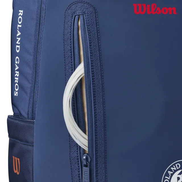 【WILSON】ROLAND GARROS 2026 SESSIONSOIRE BACKPACK 配件 後背包 海軍藍 WR8054001001
