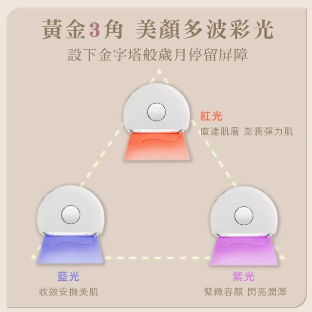 【Beroso 倍麗森】Pro餅乾機拉提緊顏美容儀(按摩儀 刮痧 溫感 臉部按摩儀 冰感導入 教師節 禮物 99購物節)