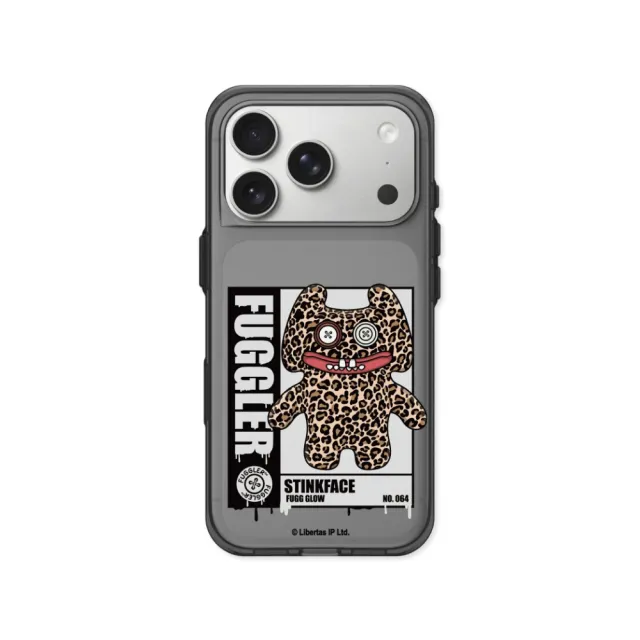 【RHINOSHIELD 犀牛盾】iPhone 15/16/17系列Clear 透明防摔手機殼/豹意思 請收編(Fuggler放克牙寶)