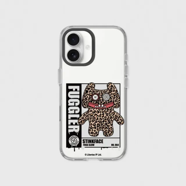 【RHINOSHIELD 犀牛盾】iPhone 15/16/17系列Clear 透明防摔手機殼/豹意思 請收編(Fuggler放克牙寶)