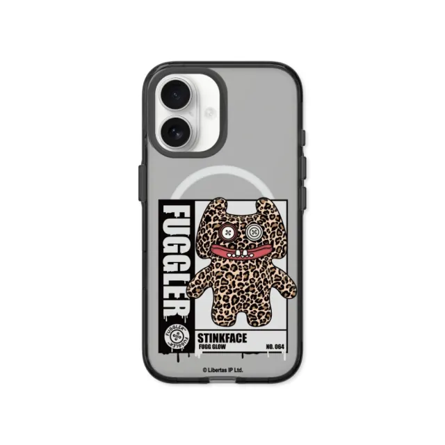 【RHINOSHIELD 犀牛盾】iPhone 15/16/17系列 Clear透明防摔磁吸手機殼/豹意思 請收編(Fuggler放克牙寶)