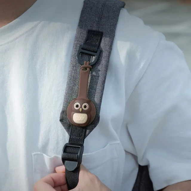【Bone 蹦克】AirTag 逗扣掛繩3入組 (AirTag保護套/掛繩/防遺失/定位/寵物/矽膠/追蹤)