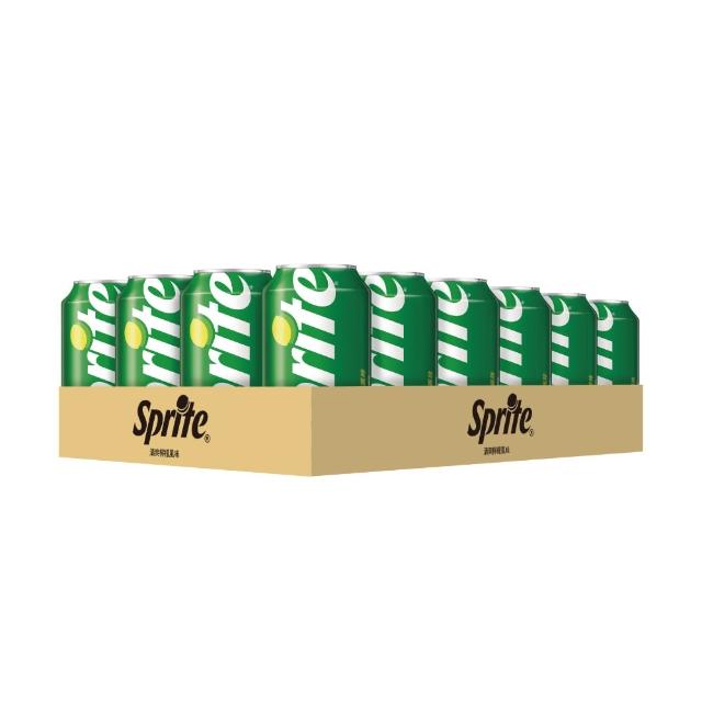 【Sprite 雪碧】易開罐330ml x2箱(共48入;24入/箱)
