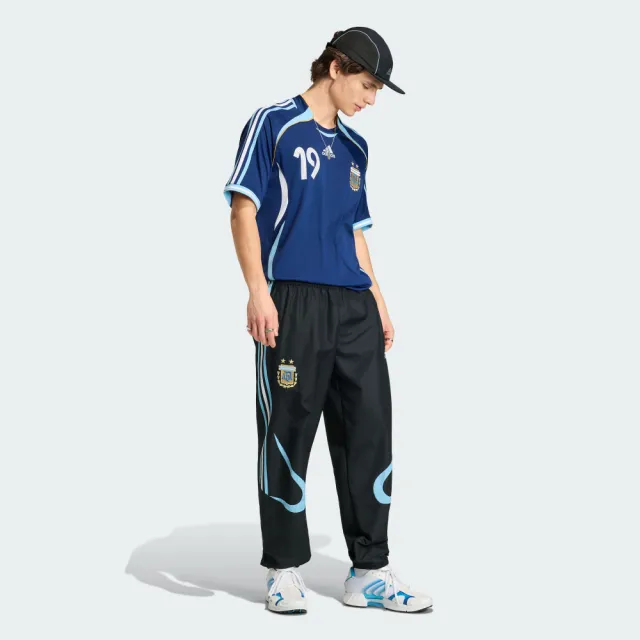 【adidas 愛迪達】阿根廷客場 梅西 復古短袖球衣 男 JN3709