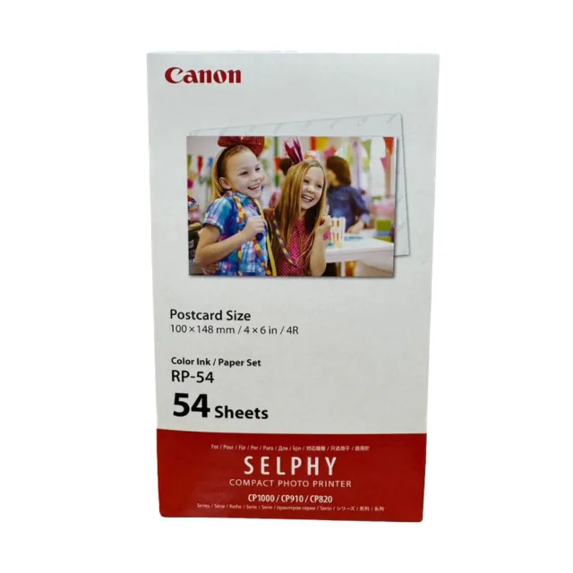 【Canon】搭54張專用相印紙*2組★SELPHY CP1500 熱昇華相片印表機_共162張相印紙