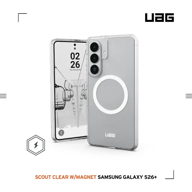 UAG磁吸保護殼【Samsung 三星】Galaxy S26+ 5G 6.7吋(12G/512G/Snapdragon 8 Elite Gen 5/5000萬鏡頭畫素/A