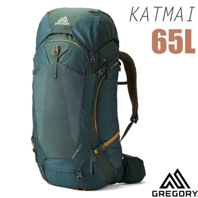 【Gregory】KALMIA 65L 登山健行背包.雙肩後背包/FreeFloat臀帶.肩帶自動調節板(136955-A259 氧化綠)