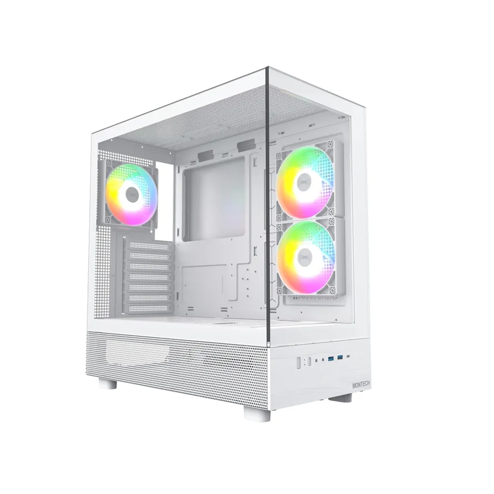 【技嘉平台】R7八核GeForce RTX 5070 Win11{煌雷龍W}水冷海景電競機(R7-7700/B650/32G D5/1TB/WIFI)