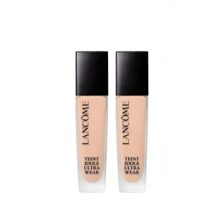 【LANCOME 蘭蔻】官方直營 零粉感粉底雙入組(LANCOME/零粉感/粉底/持妝/不脫妝)