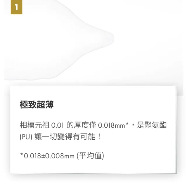 【Sagami 相模】元祖0.01PU極致薄衛生套 55mm(20入/盒)