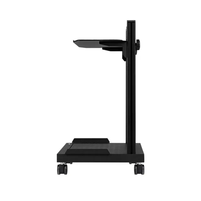 【Thermaltake 曜越】獨立式電腦設備支架 萬向滾輪&整合式提把 可承30kg主機&10kg鍵鼠組 高強度鋼鐵打造