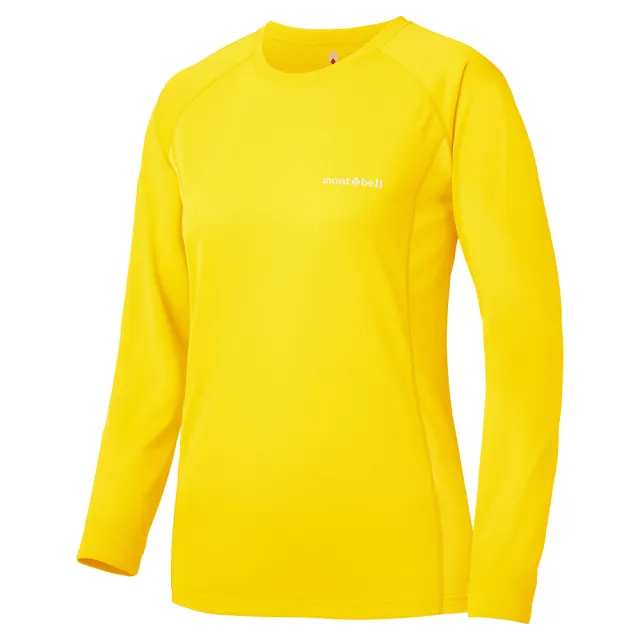 【mont bell】Cool Long Sleeve 女款排汗長T恤 1114630NV海軍藍 PU紫 YL黃 CPK珊瑚粉