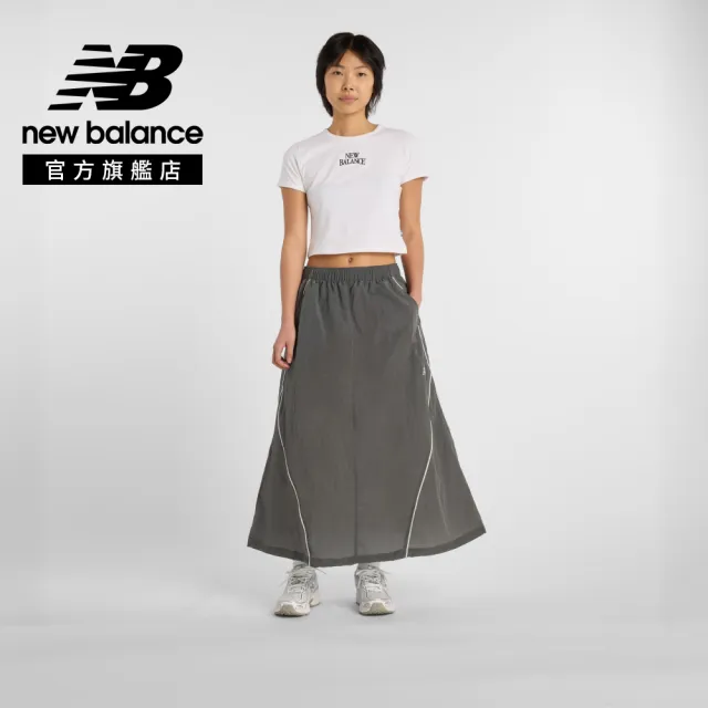 【NEW BALANCE】NB 工裝長裙_WB61D2OPCAS_女性_墨灰色(美版 版型偏大)