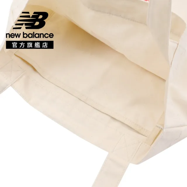 【NEW BALANCE】NB 鞋盒插圖帆布袋_AC9728DMLT_中性_杏色