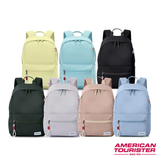【AMERICAN TOURISTER 美國旅行者】CARTER 潮流輕量大容量筆電後背包/通勤包/電腦包14吋(多色可選)