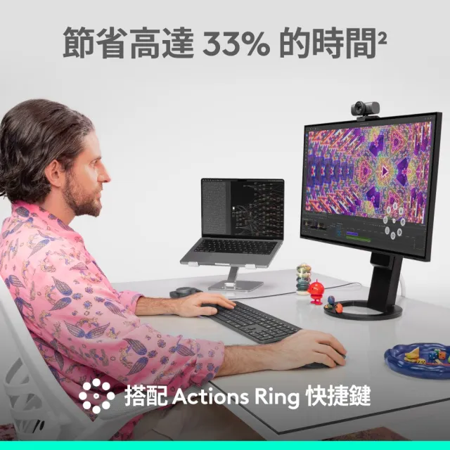 【Logitech 羅技】MX Master 4 For Mac 無線滑鼠