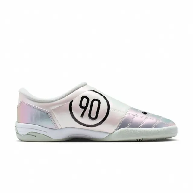 【NIKE 耐吉】TOTAL 90 PRM 男鞋 休閒鞋 運動鞋 足球風 復古 膠底 抓地 銀白(IM3500100)