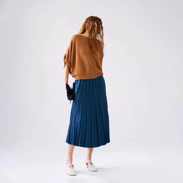 【giordano ladies】26SS 百褶長裙(02466016)