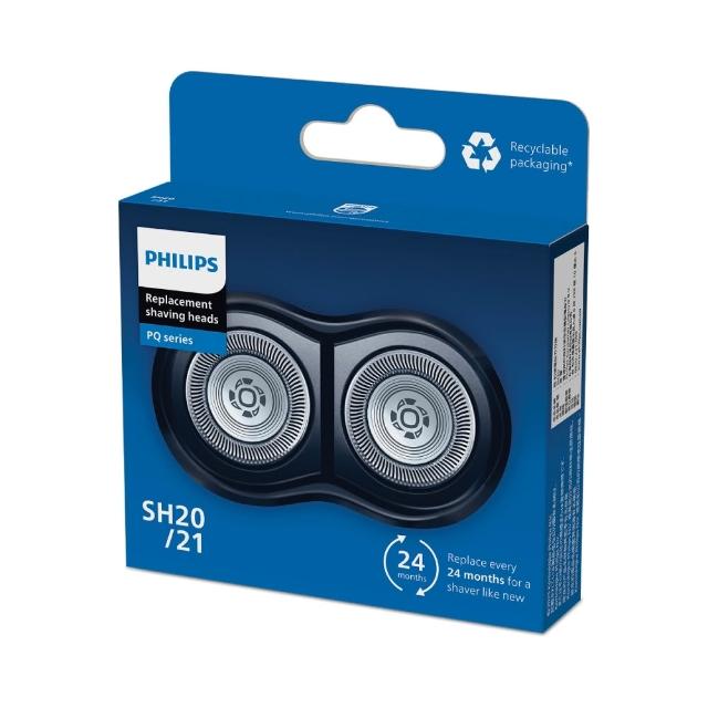 【Philips 飛利浦】SH20/21 原廠電鬍刀替換刀頭 (適用S1000系列/PQ888/YQ660/官方直營)