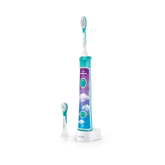 【Philips 飛利浦】HX6322/04 新一代藍芽兒童音波牙刷 (互動APP/送貼紙/保護乳牙/官方直營)