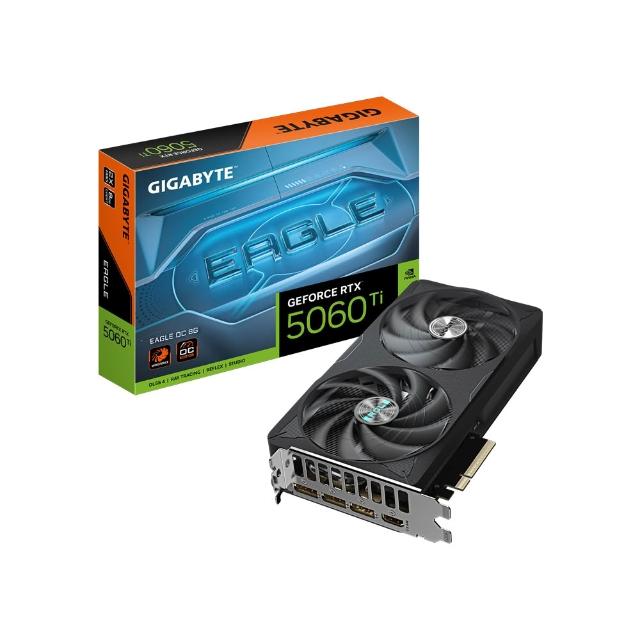 【GIGABYTE 技嘉】GeForce RTX 5060 Ti EAGLE OC 8G 顯示卡(GV-N506TEAGLE OC-8GD)