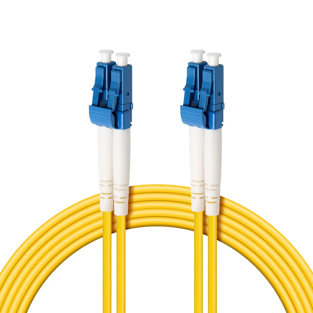 【台灣霓虹】電信級LC-LC單模雙芯全雙工光纖跳線10米
