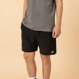 【NEW BALANCE】NB 台灣製運動休閒短褲_5862610289_男性_黑色(亞版 版型正常)