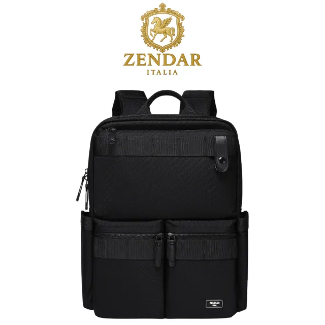 【ZENDAR】台灣總代理 頂級高彈性防潑水電腦包後背包 路易斯系列 (男包 女包)