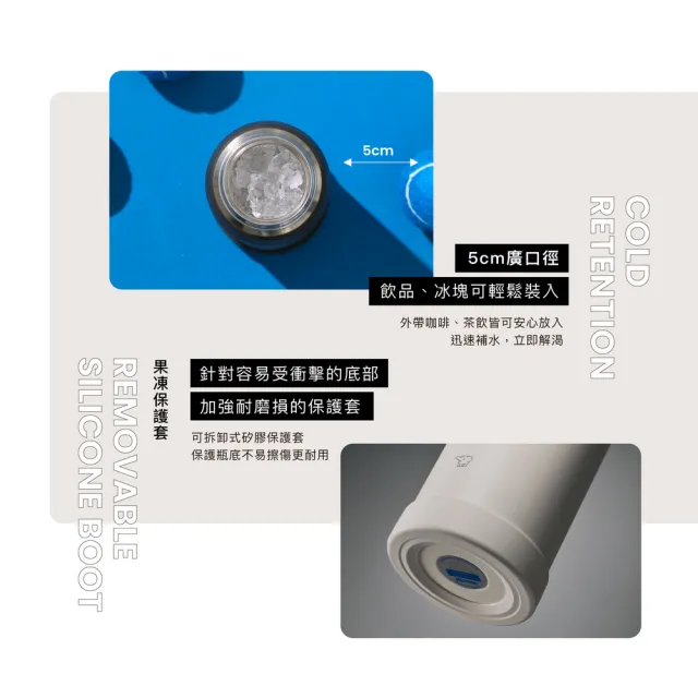 【ZOJIRUSHI 象印】不銹鋼真空提把保冷瓶-1000ml(SD-KA100H 保冰/環保杯)