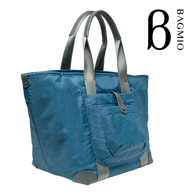 【BAGMIO】SOCRATES  2 in 1 托特包 (湖水藍)